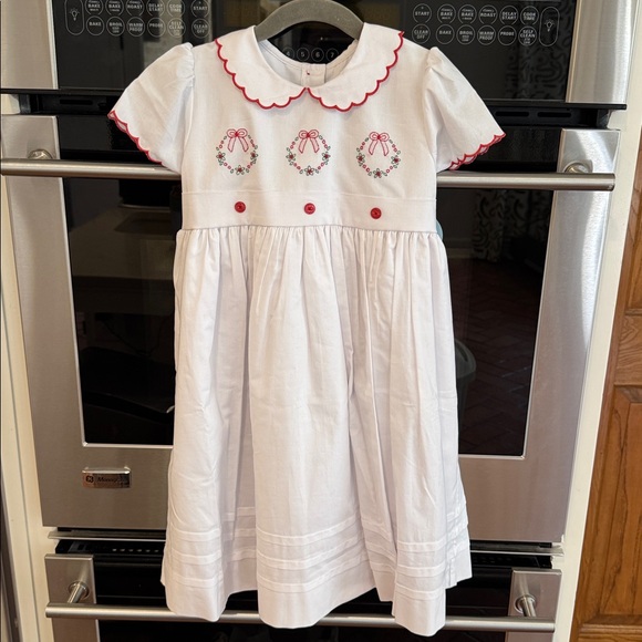 little english christmas dress | Dresses | Nwt Little English Girls Louisa Embroidered Wreath Size 6 Plaid dress Color:Ivory/Ivory End of Summer Sale Light Blue Sequin Strapless Because youve finally found